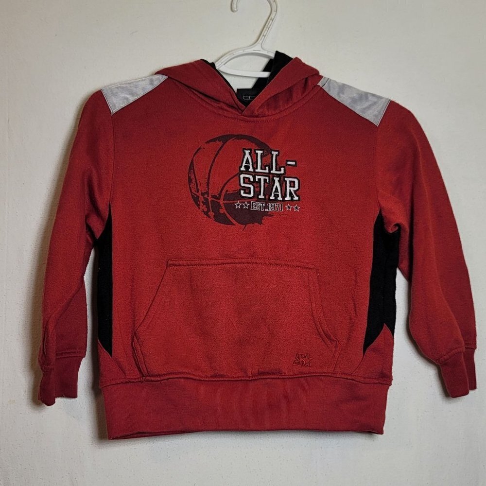277. All-Star Long Sleeve Hoodie Sz Boys 6
